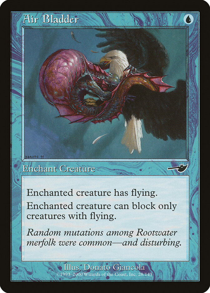 Air Bladder card front