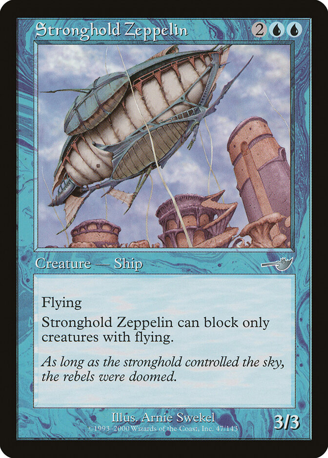 Stronghold Zeppelin card front