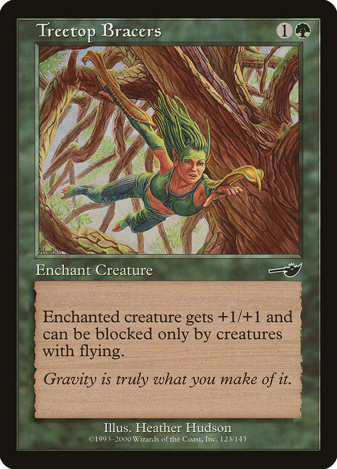 Treetop Bracers card front