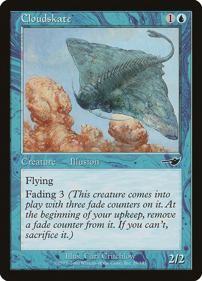 Cloudskate card front