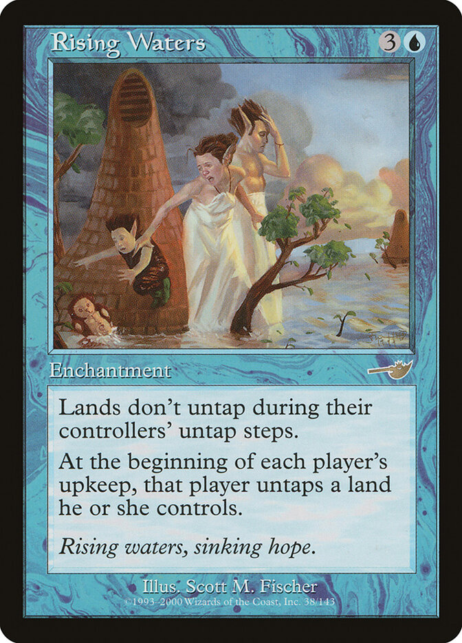 Rising Waters card front