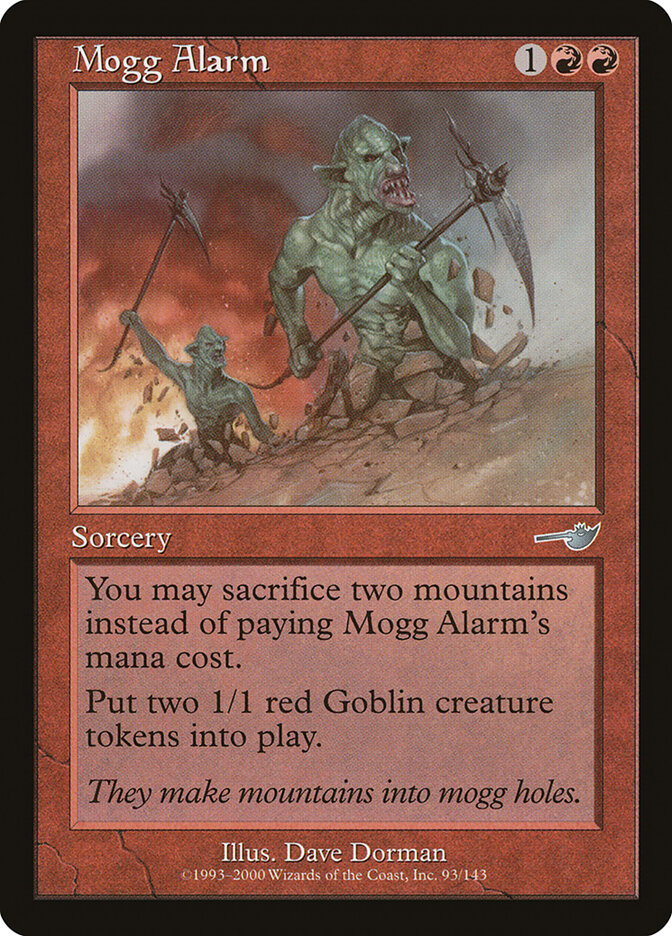 Mogg Alarm card front