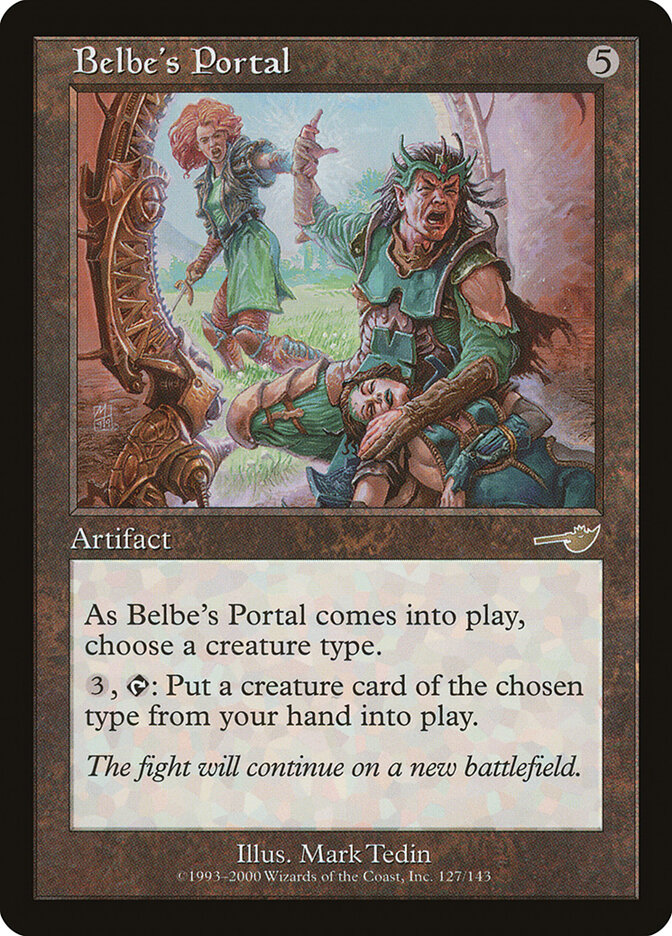 Belbe's Portal card front