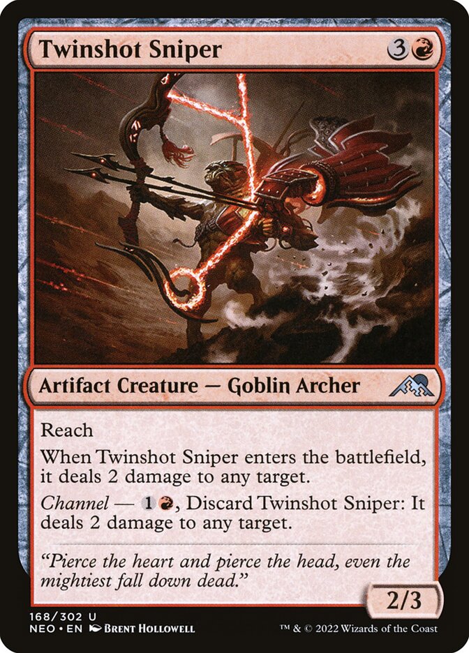 Twinshot Sniper card front
