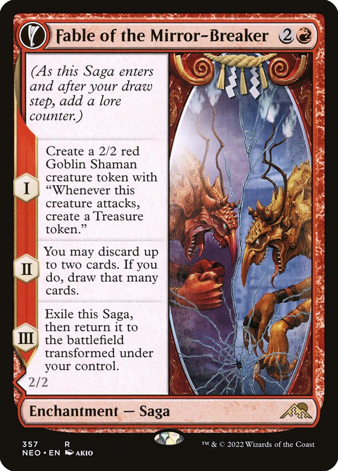 Fable of the Mirror-Breaker card front