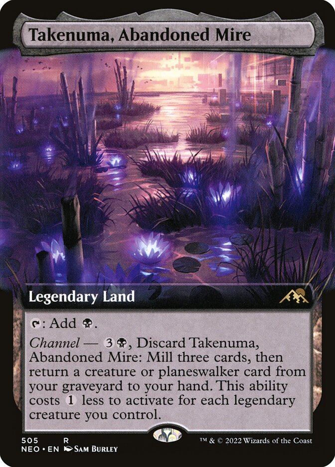 Takenuma, Abandoned Mire card front