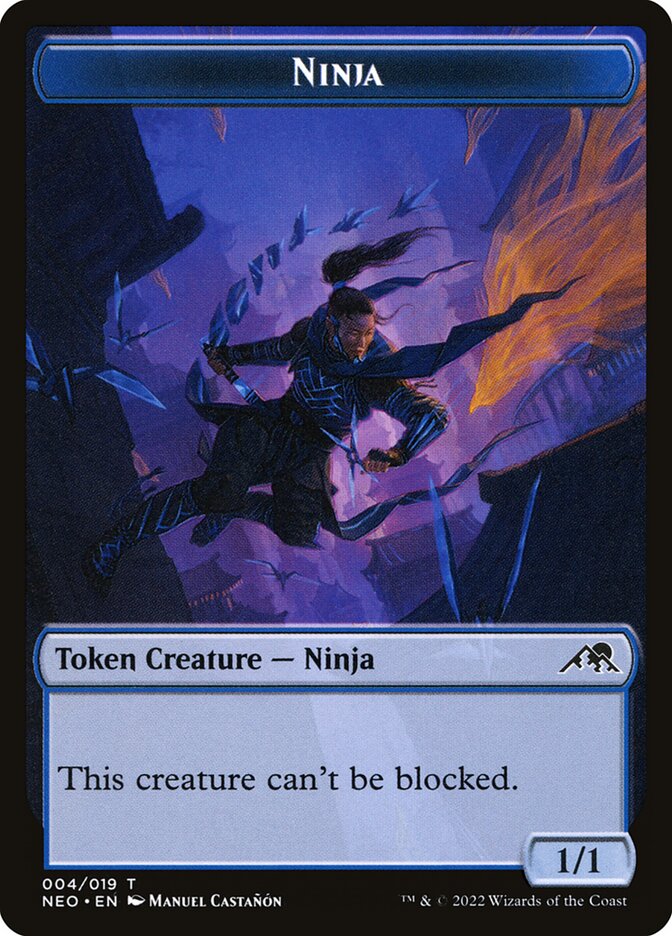 Ninja card front
