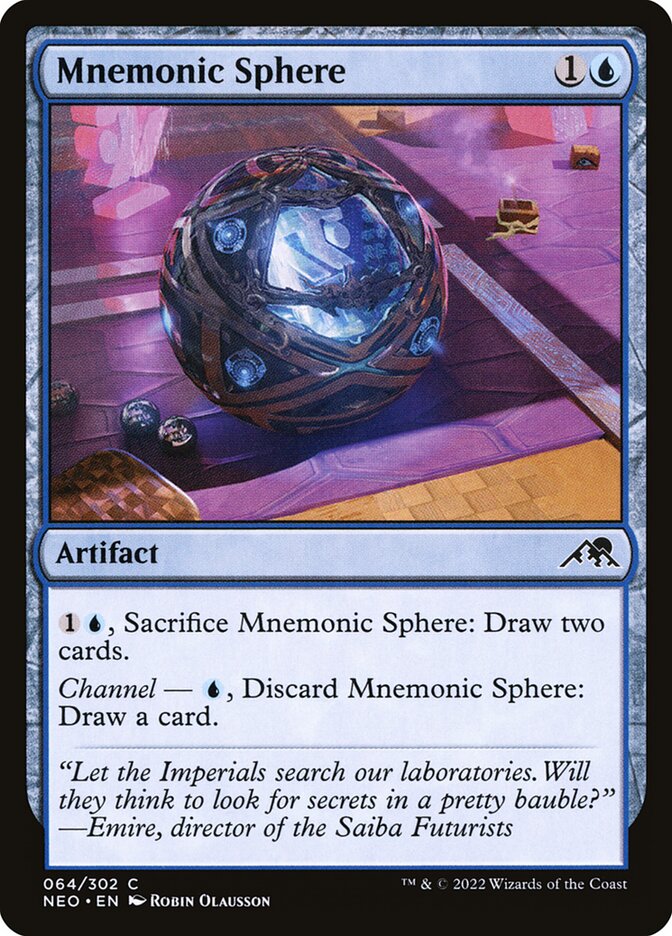 Mnemonic Sphere card front