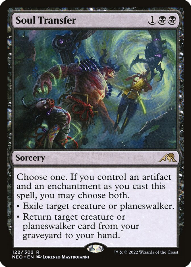 Soul Transfer card front