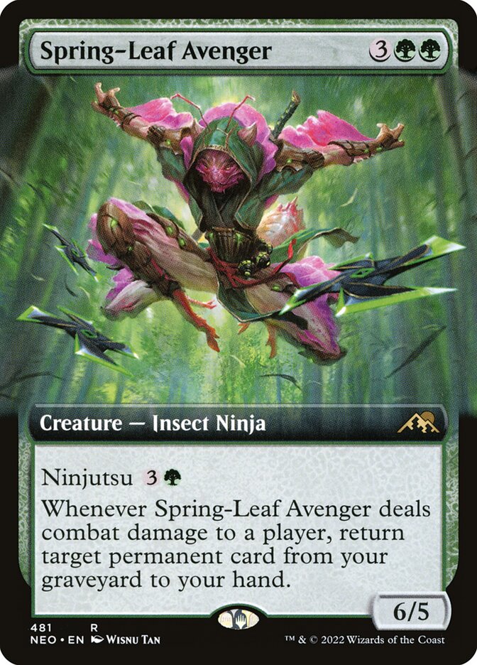Spring-Leaf Avenger card front