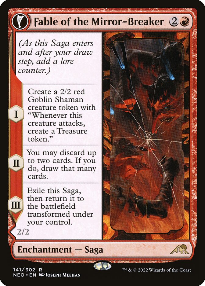 Fable of the Mirror-Breaker card front