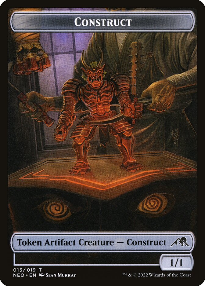Construct card front