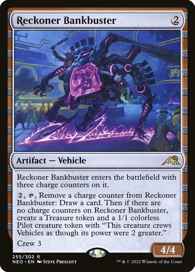Reckoner Bankbuster card front