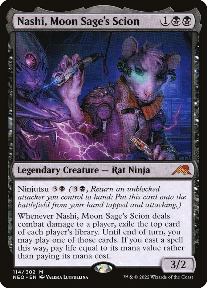 Nashi, Moon Sage's Scion card front