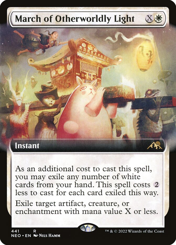 March of Otherworldly Light card front