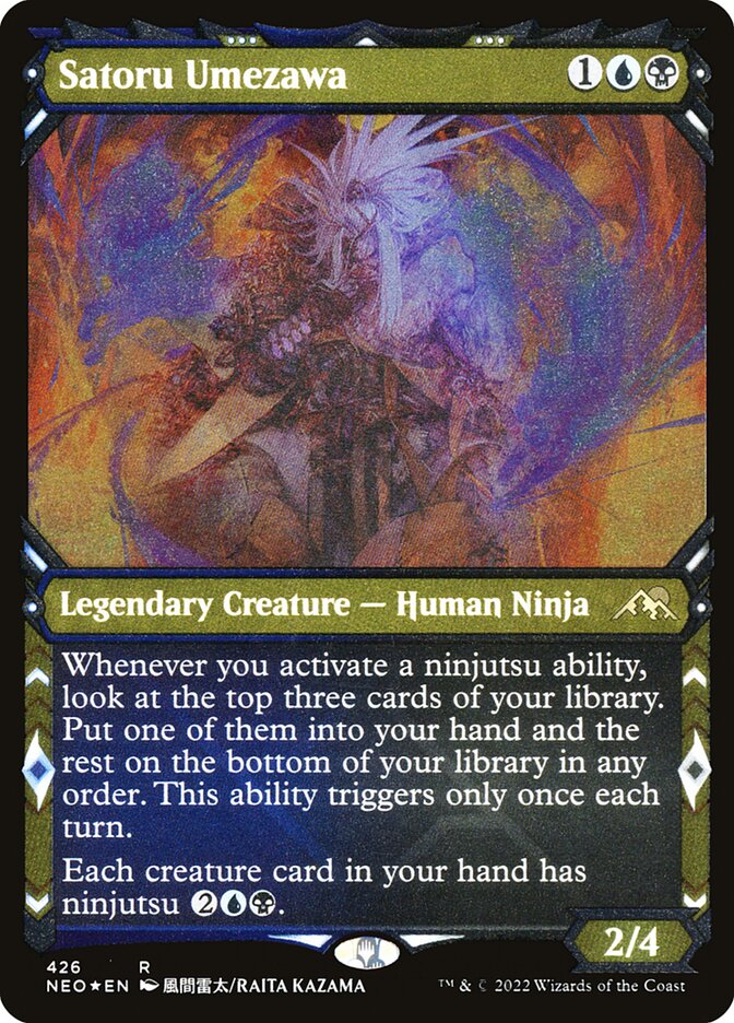 Satoru Umezawa card front