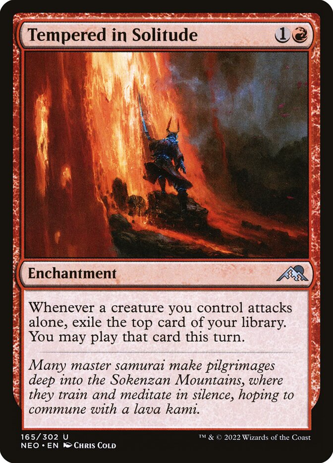 Tempered in Solitude card front