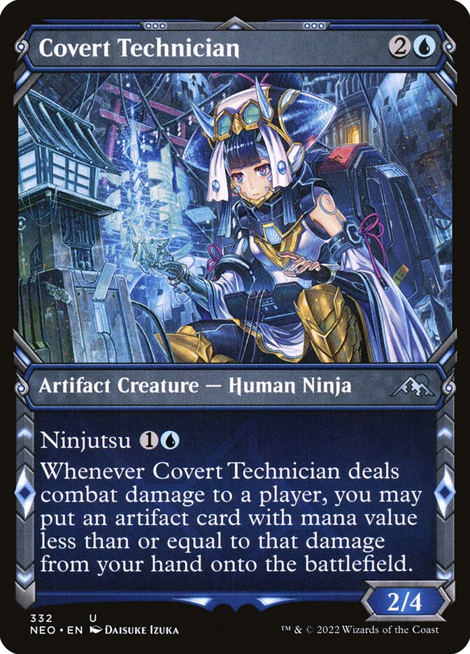 Covert Technician card front