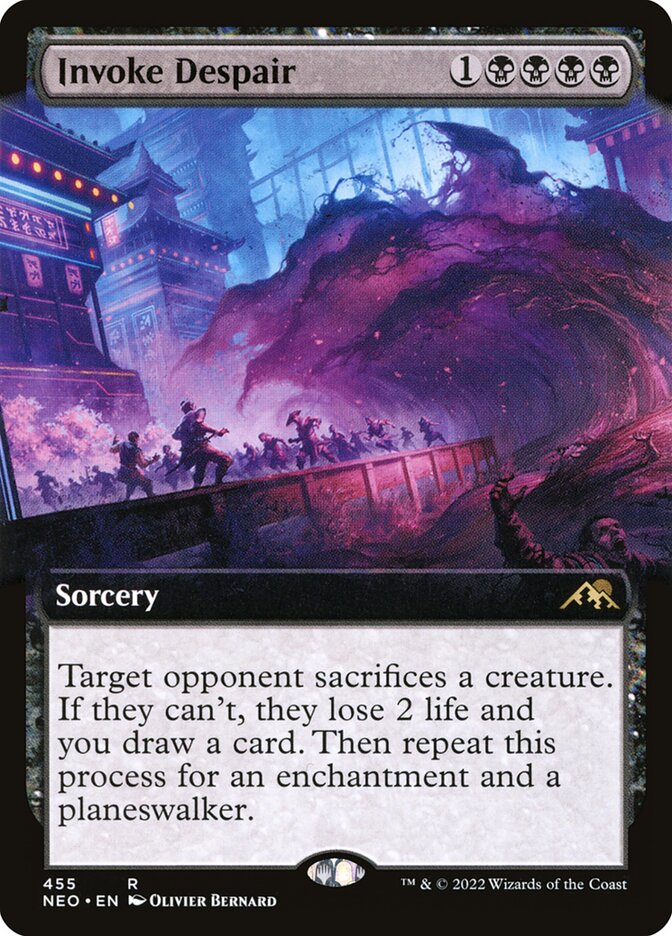Invoke Despair card front