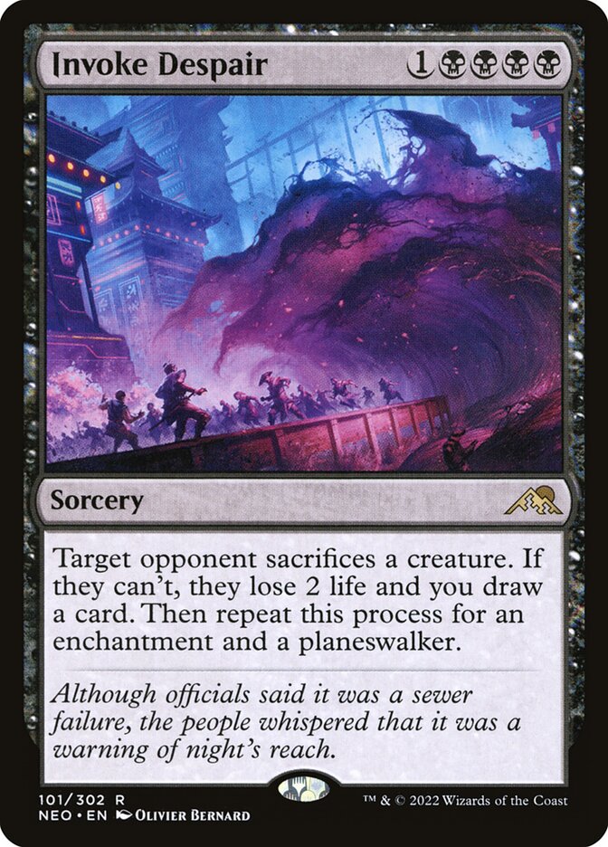 Invoke Despair card front