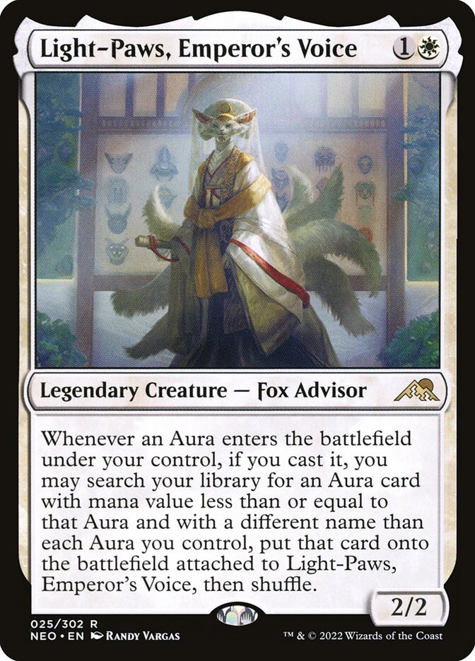 Light-Paws, Emperor's Voice card front