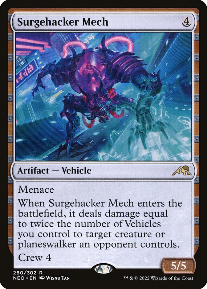 Surgehacker Mech card front