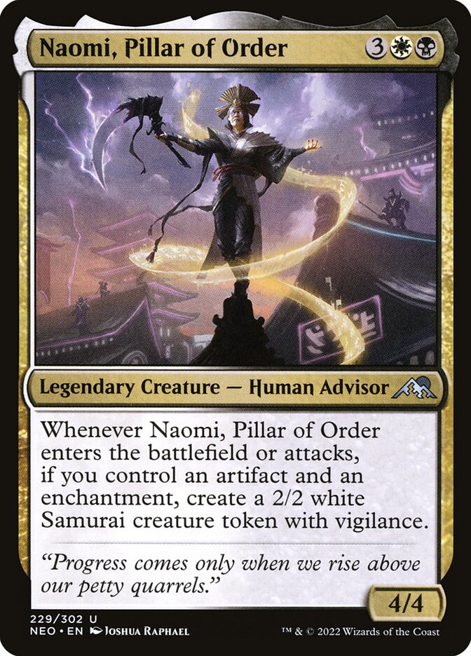 Naomi, Pillar of Order card front