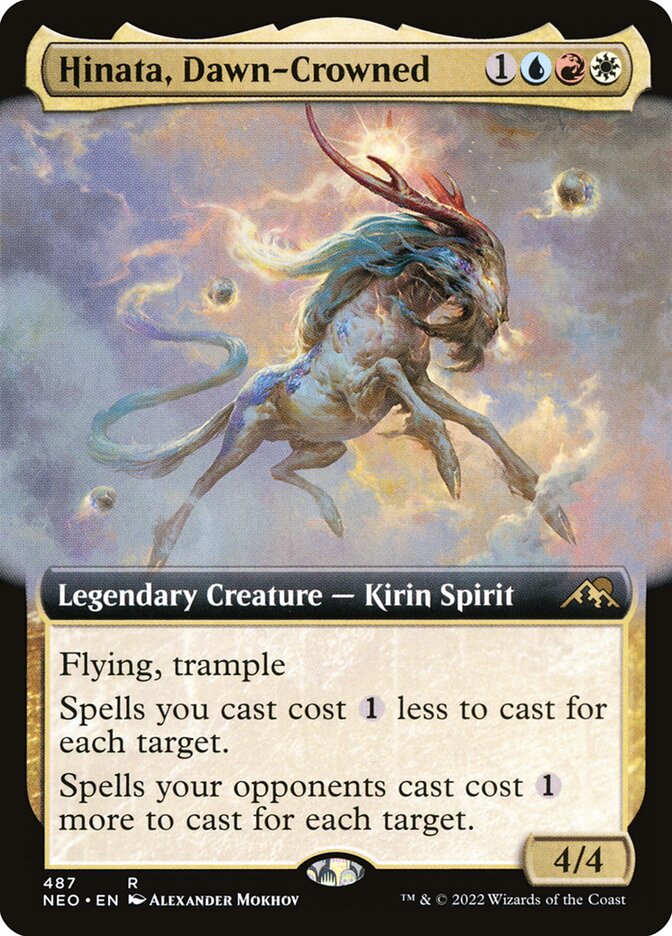 Hinata, Dawn-Crowned card front