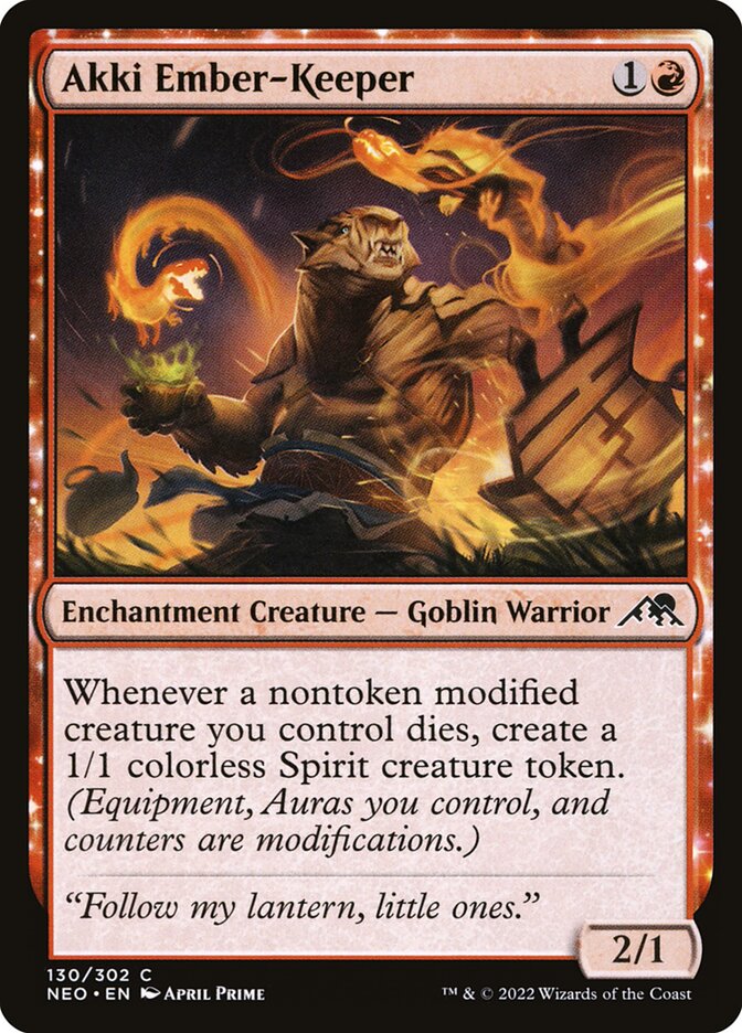 Akki Ember-Keeper card front