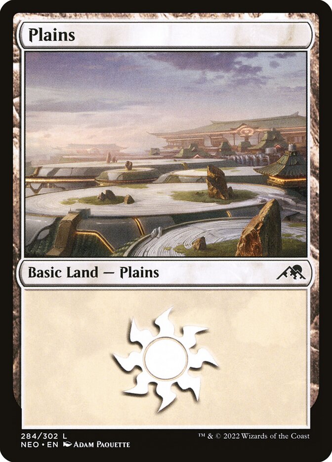 Plains card front