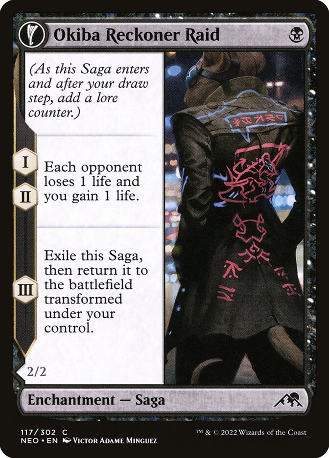 Okiba Reckoner Raid card front