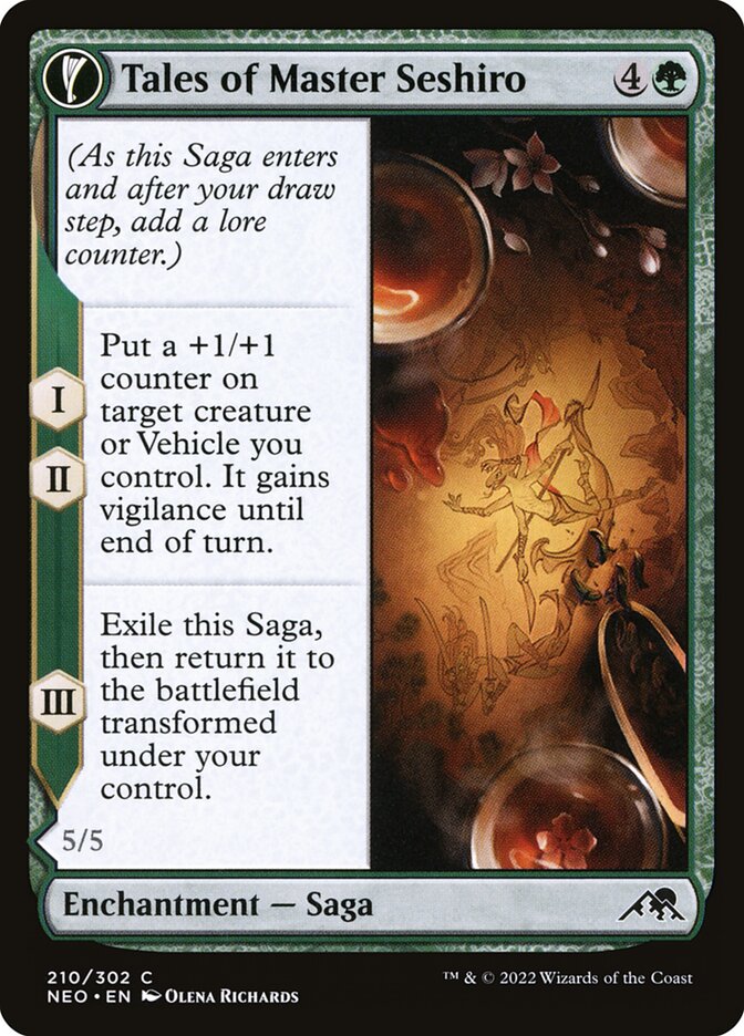 Tales of Master Seshiro card front
