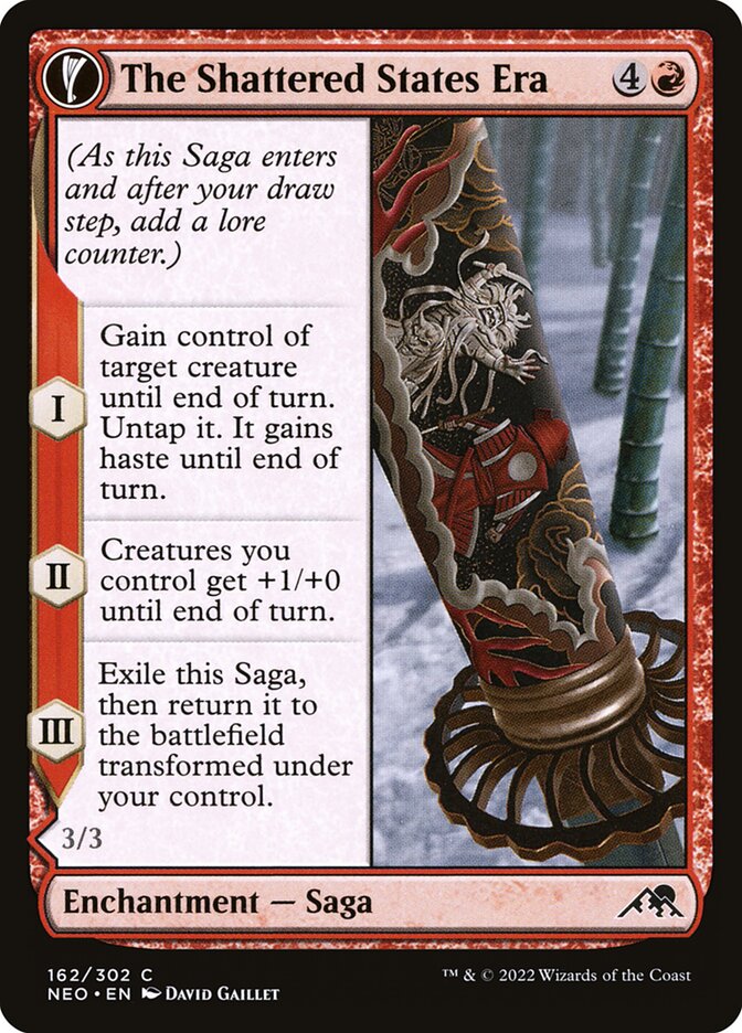 The Shattered States Era card front