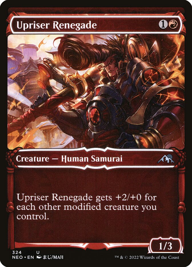 Upriser Renegade card front