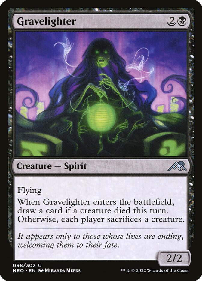 Gravelighter card front