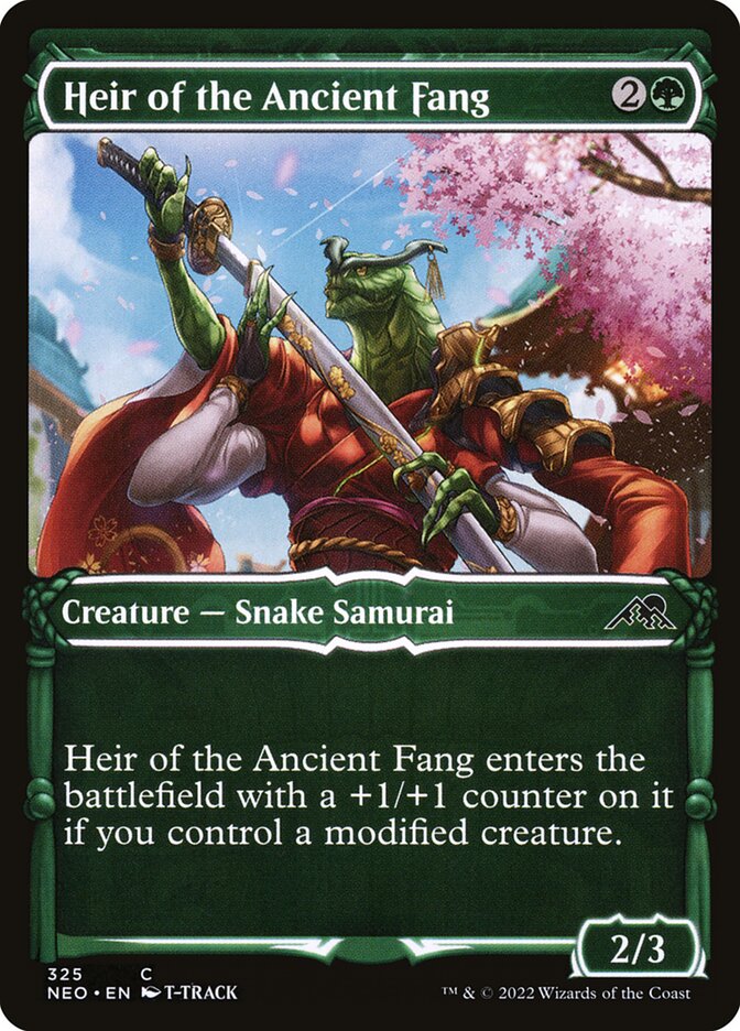 Heir of the Ancient Fang card front