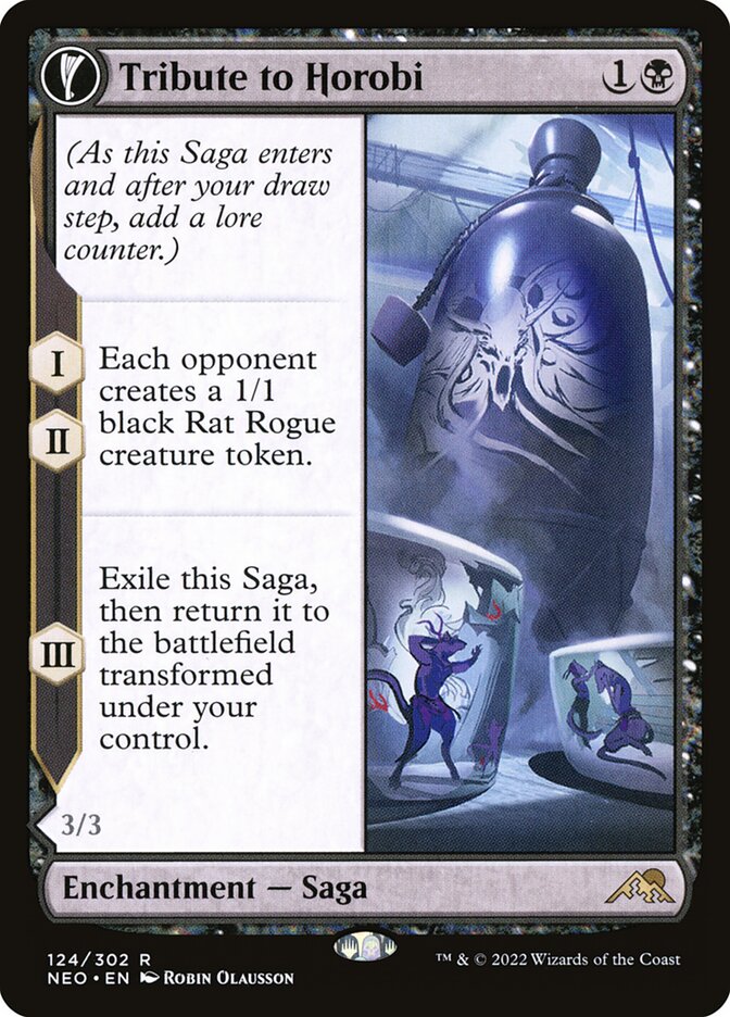 Tribute to Horobi card front