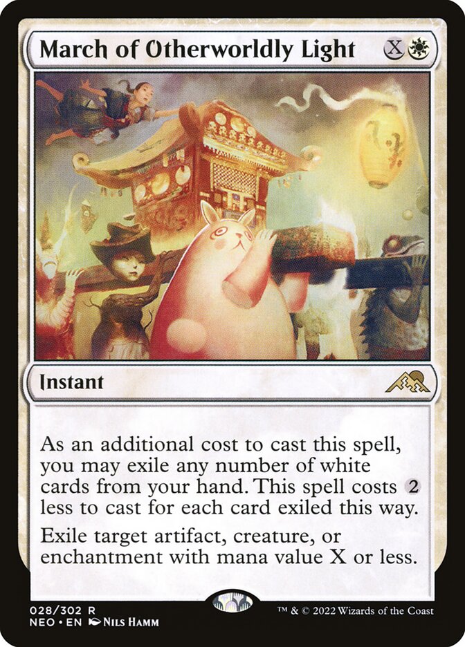 March of Otherworldly Light card front