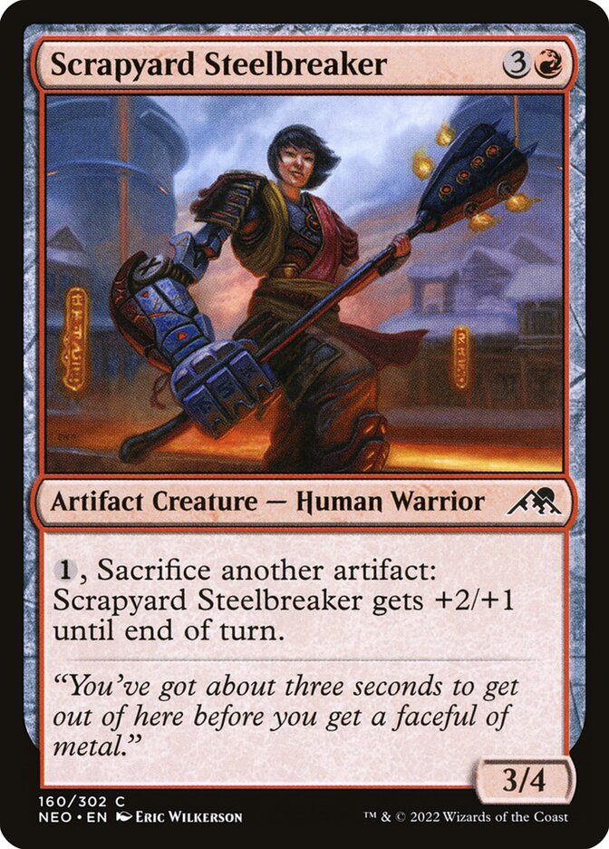 Scrapyard Steelbreaker card front