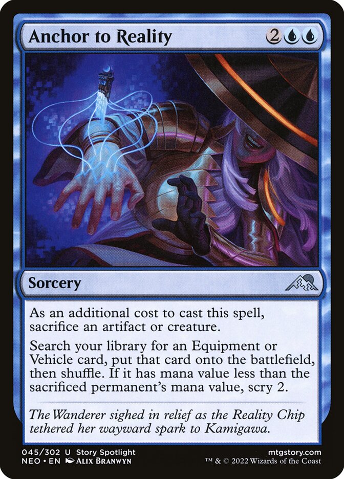 Anchor to Reality card front