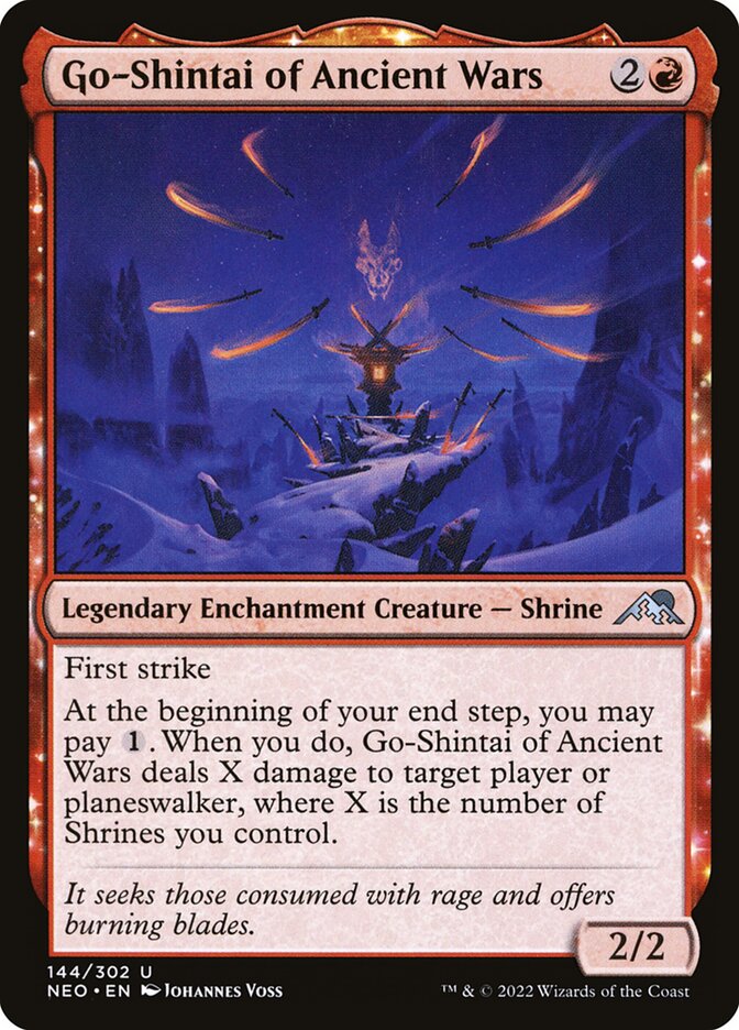 Go-Shintai of Ancient Wars card front