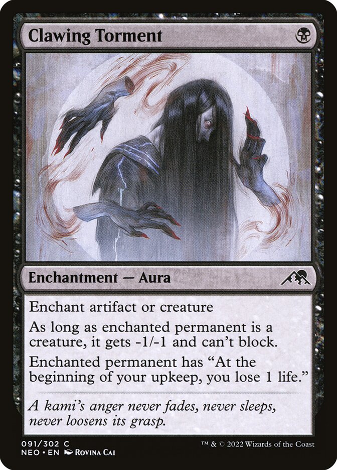 Clawing Torment card front
