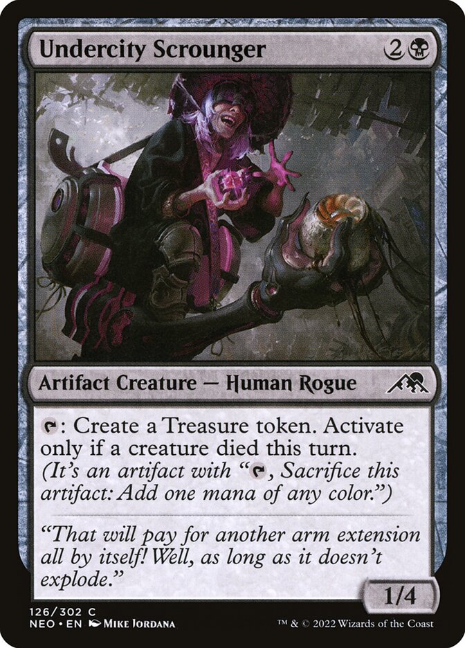 Undercity Scrounger card front