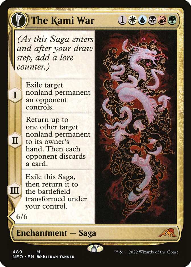 The Kami War card front
