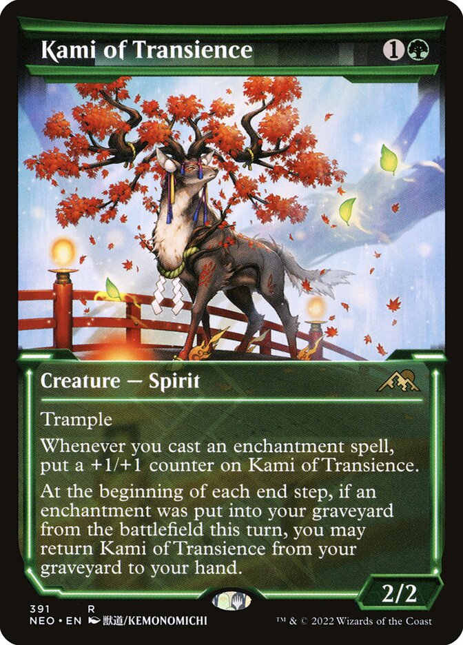 Kami of Transience card front