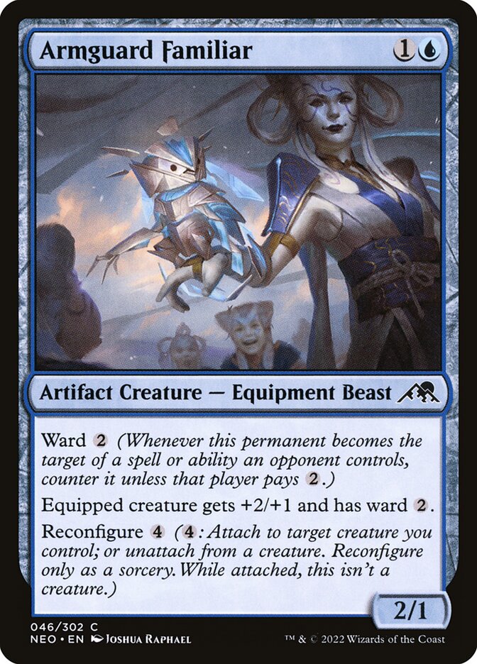 Armguard Familiar card front
