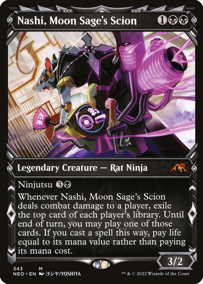 Nashi, Moon Sage's Scion card front