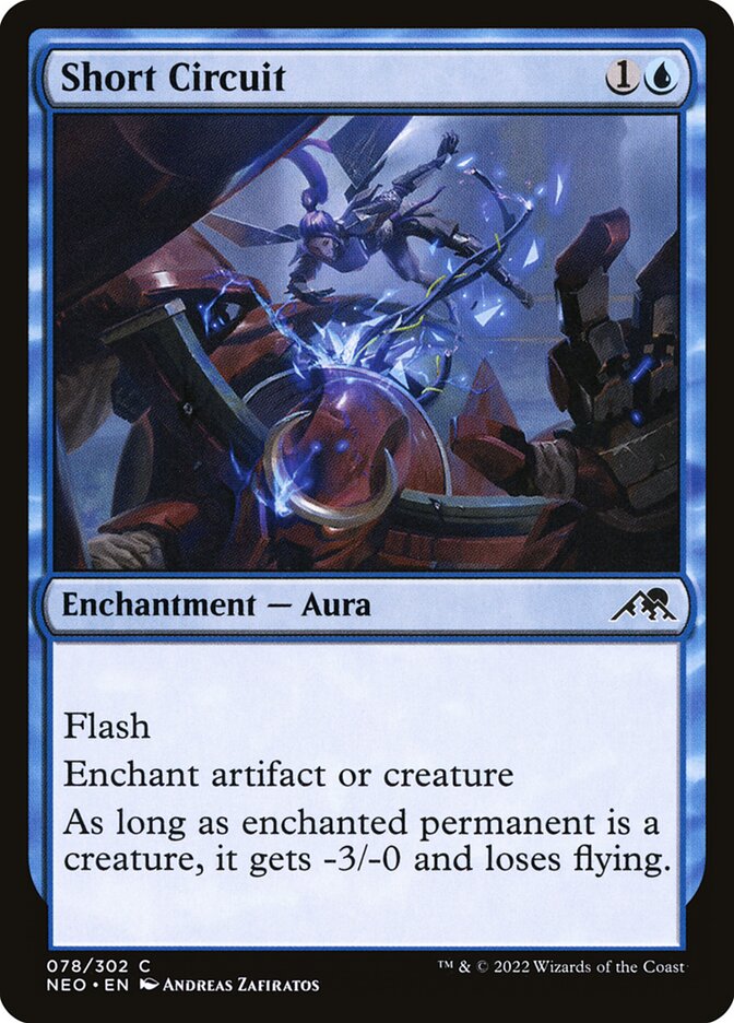 Short Circuit card front