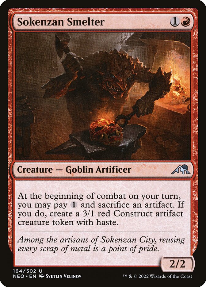 Sokenzan Smelter card front
