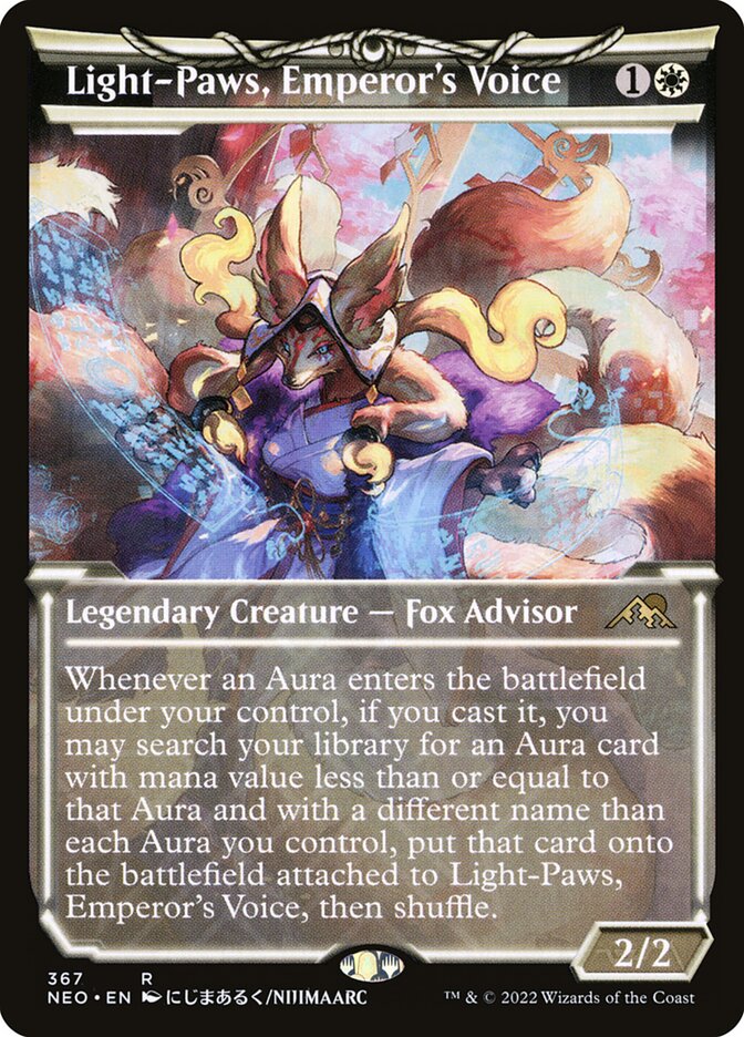 Light-Paws, Emperor's Voice card front